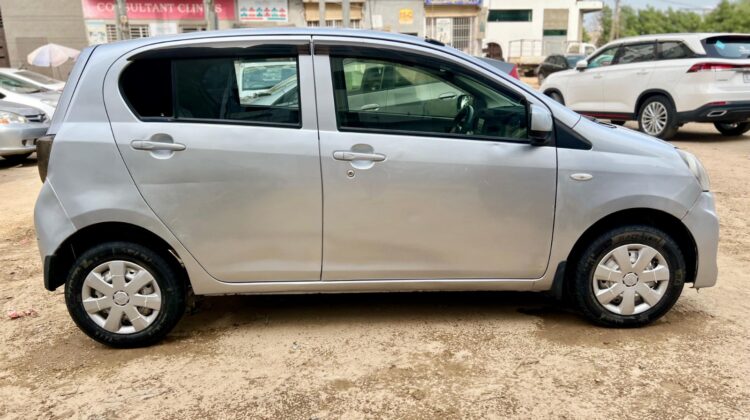 Silver Subaru pleo 2014 model reg 2017