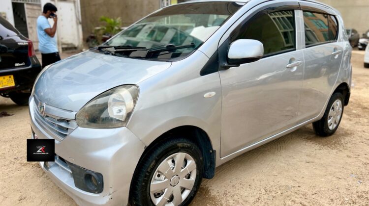 Silver Subaru pleo 2014 model reg 2017