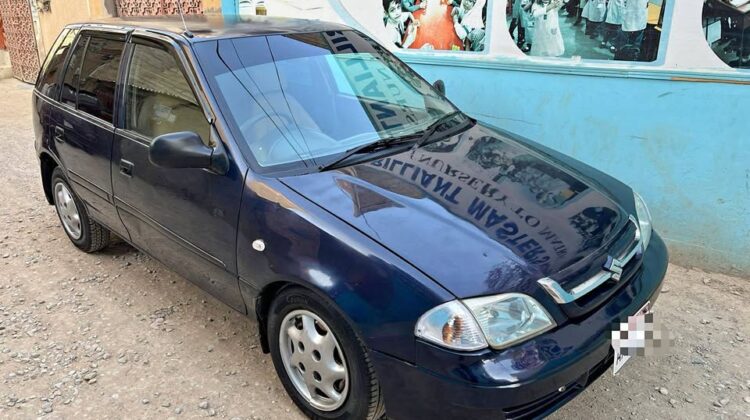 Suzuki cultus vxri 2012 brand new condition blue colour like new car