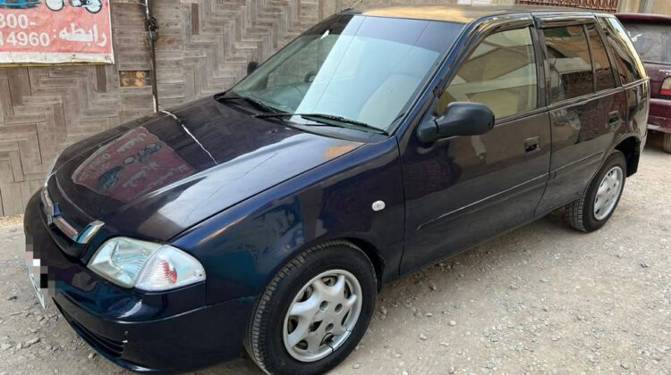 Suzuki cultus vxri 2012 brand new condition blue colour like new car