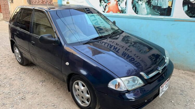 Suzuki cultus vxri 2012 brand new condition blue colour like new car